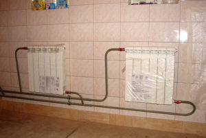 Как установить радиатор отопления в частном доме