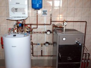 Комбинированное отопление при отсутствии газа